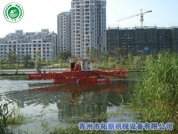 銷往河南南陽(yáng)全自動(dòng)割草船【工作視頻】